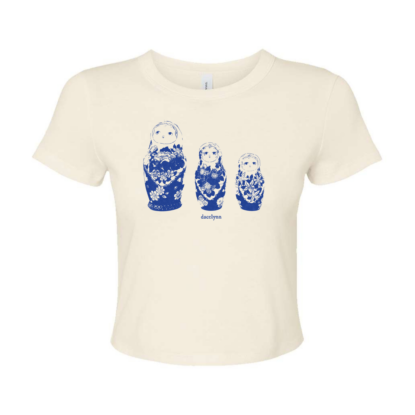 russian doll baby tee